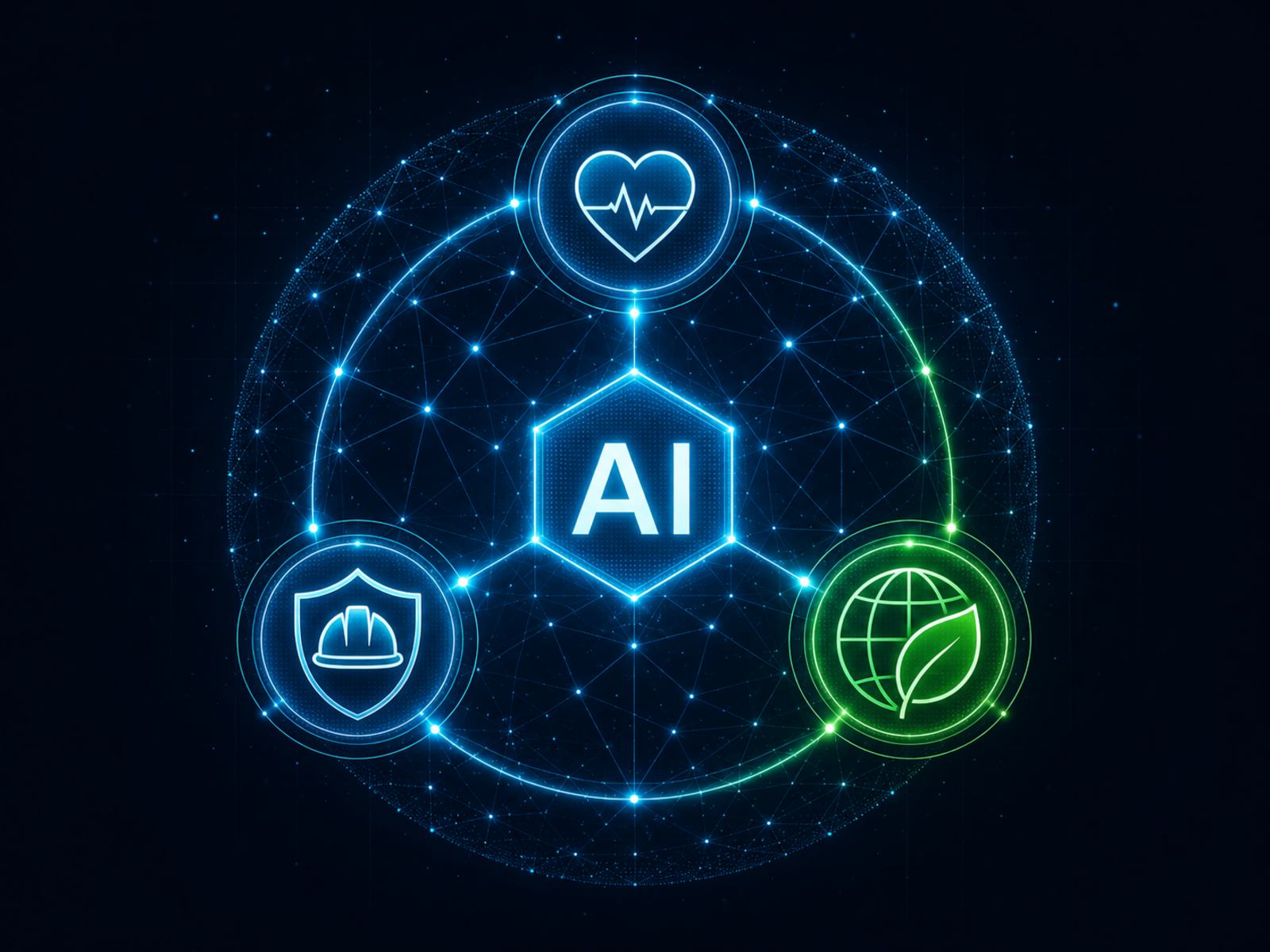Inteligência artificial conectando segurança, saúde ocupacional e meio ambiente